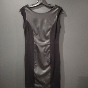Smart Set black Mini dress with faux leather